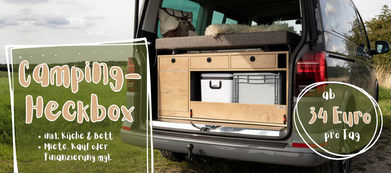 Camping Heckbox mieten
